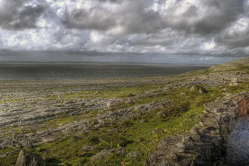 Acantilados en el Burren.
